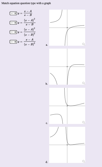 Answered Match Equation Question Type With A Bartleby