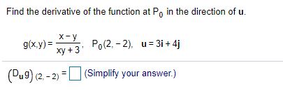 Answered Find The Derivative Of The Function At Bartleby