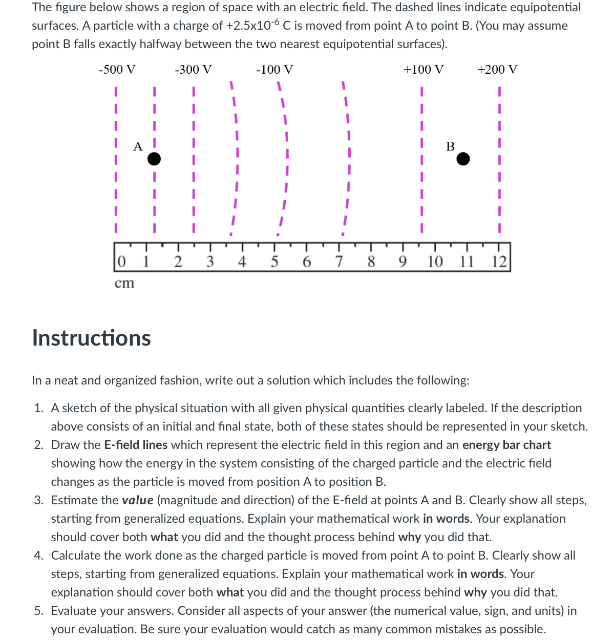 Answered: The Figure Below Shows A Region Of… | Bartleby