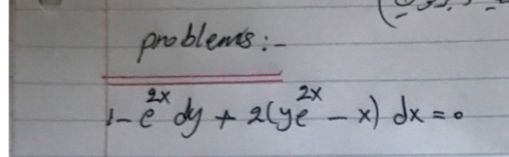 Answered 2x 2x E Dy 2lye X Dx E Bartleby