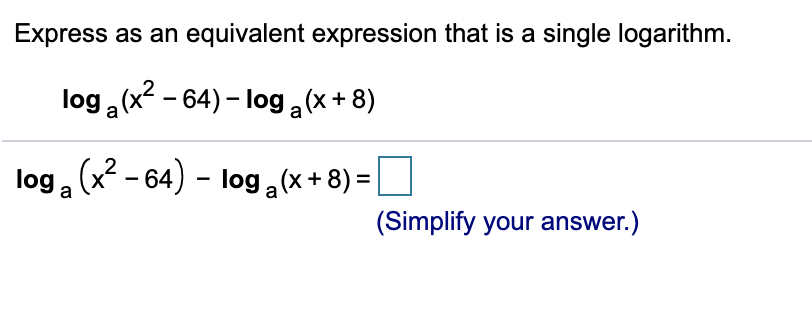 Answered Express As An Equivalent Expression Bartleby