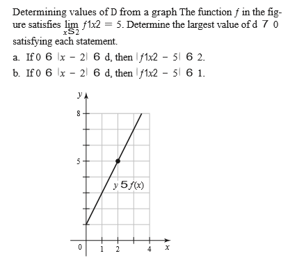 Answered: Determining values of D from a graph… | bartleby