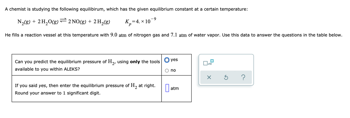 Answered A Chemist Is Studying The Following Bartleby