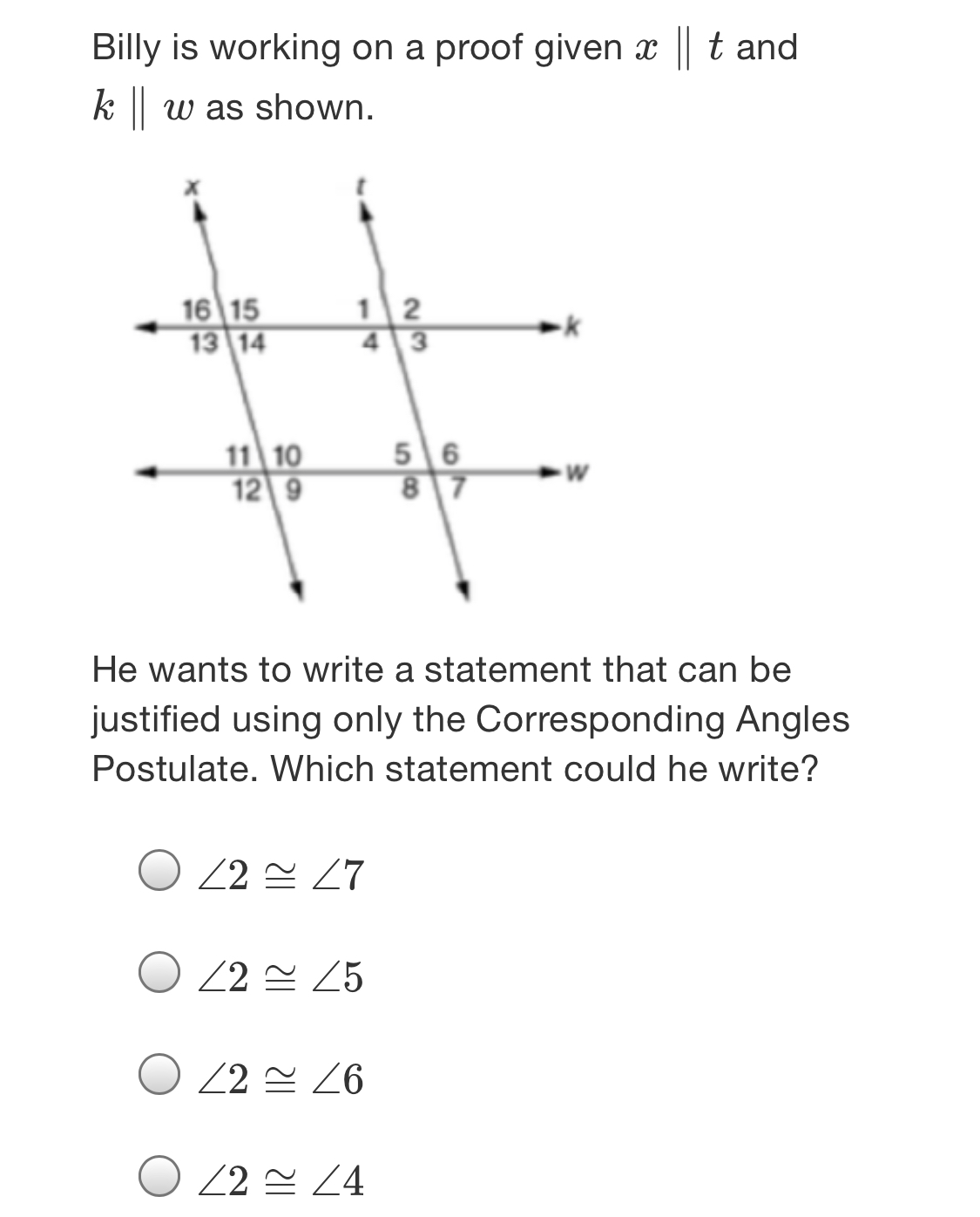 Answered Billy Is Working On A Proof Given X Bartleby