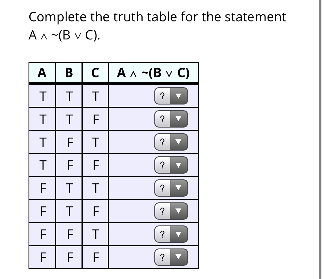 Answered: Complete The Truth Table For The… | Bartleby