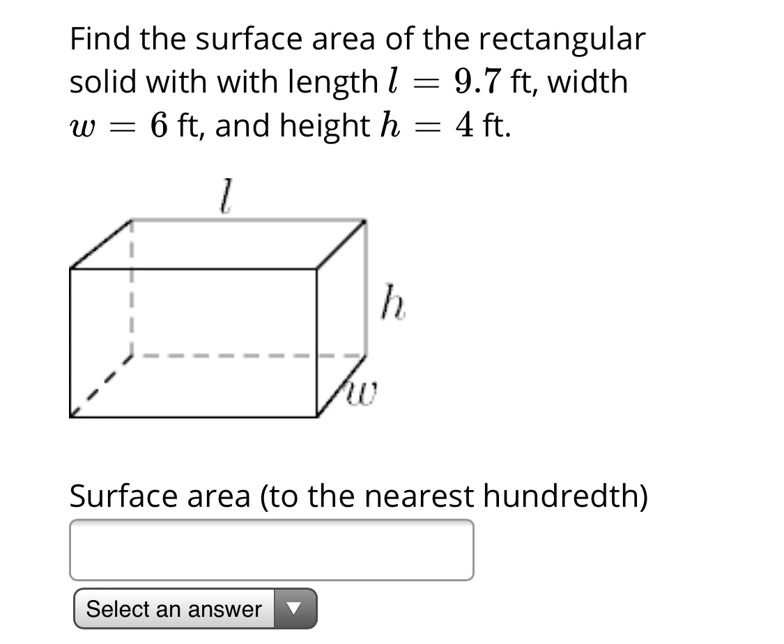 Answered: Find the surface area of the… | bartleby