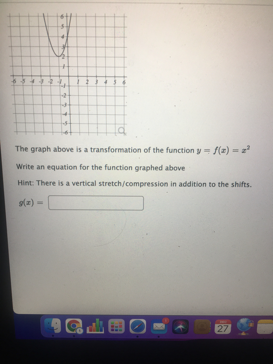 Answered 6 5 4 3 2 1 I 2 3 4 5 6 2 The Graph Bartleby