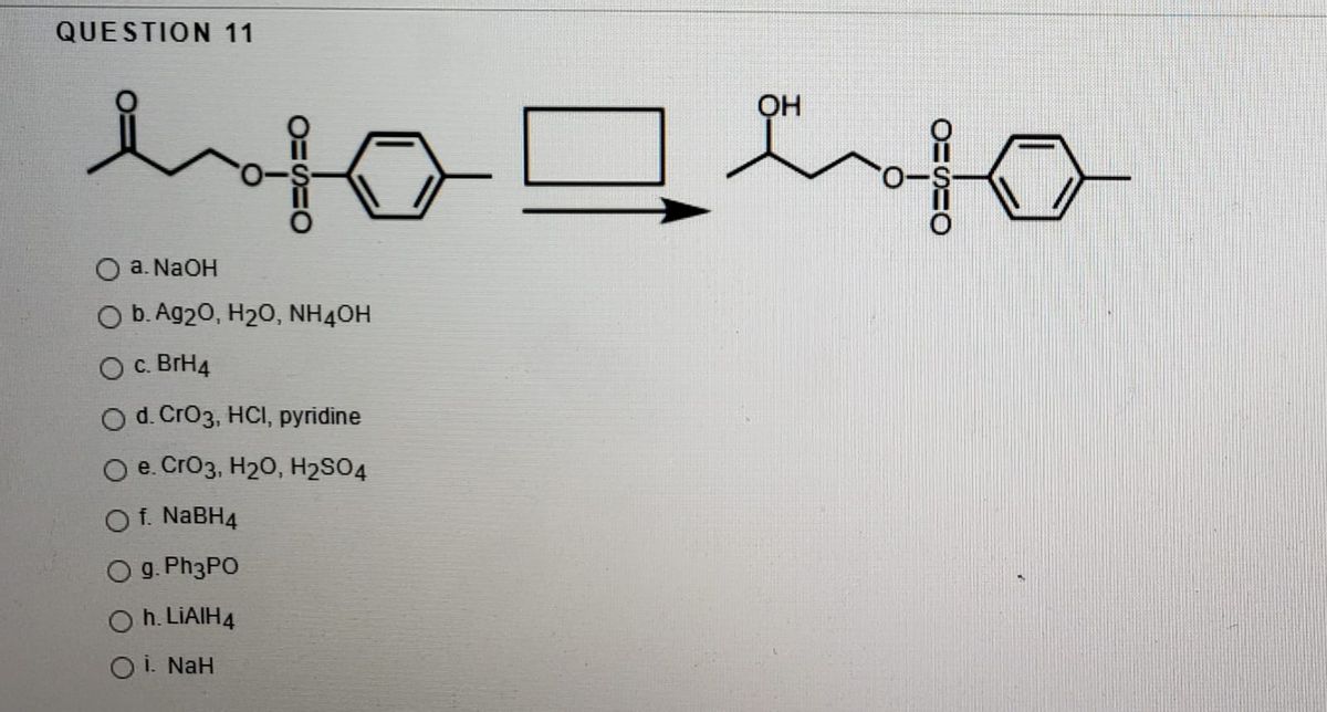 Answered Oh O A Naoh O B Ag H Nh40h O C Bartleby