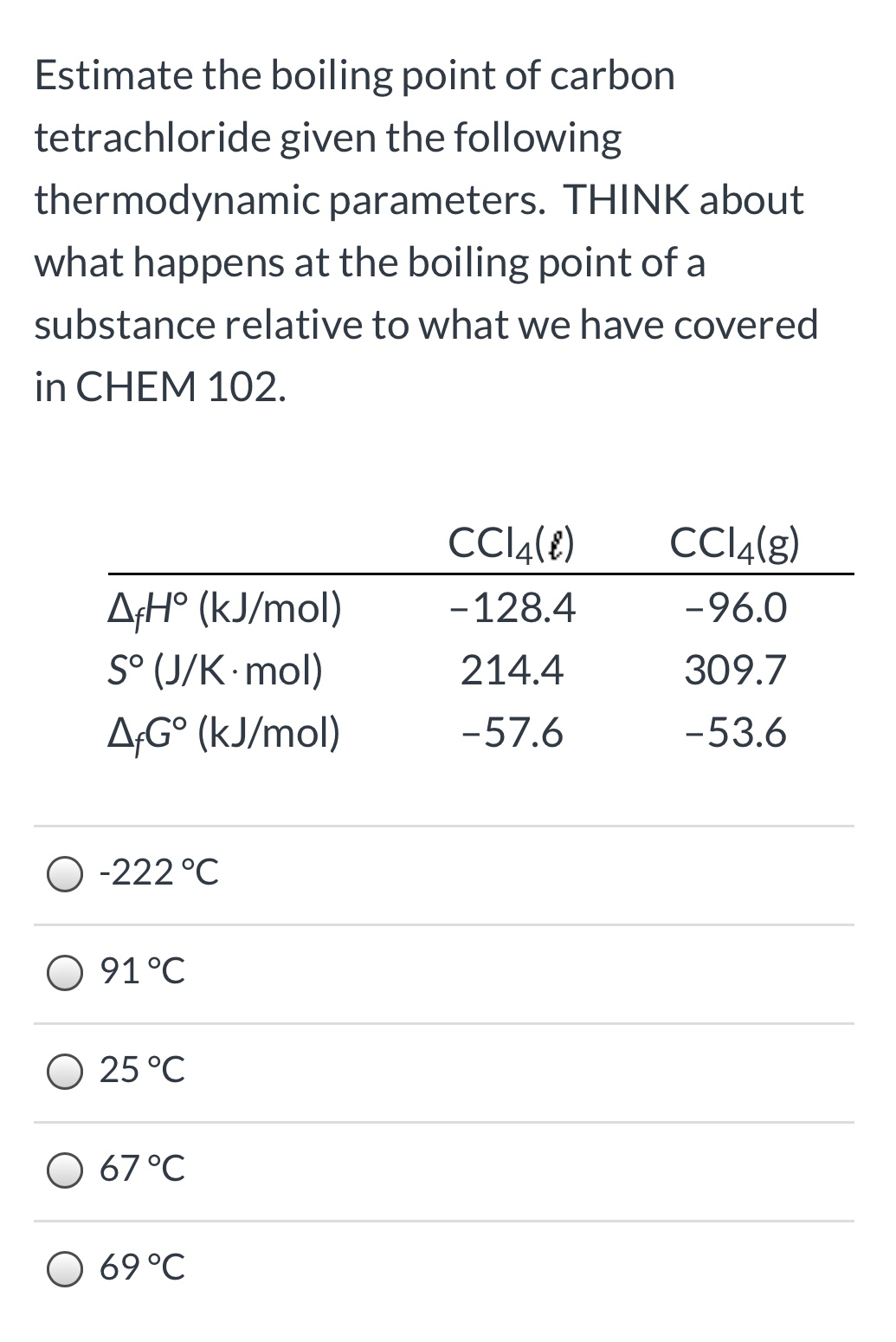 Answered Estimate The Boiling Point Of Carbon Bartleby