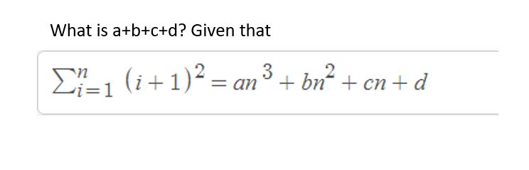 Answered What Is A B C D Given That E 1 I 1 Bartleby