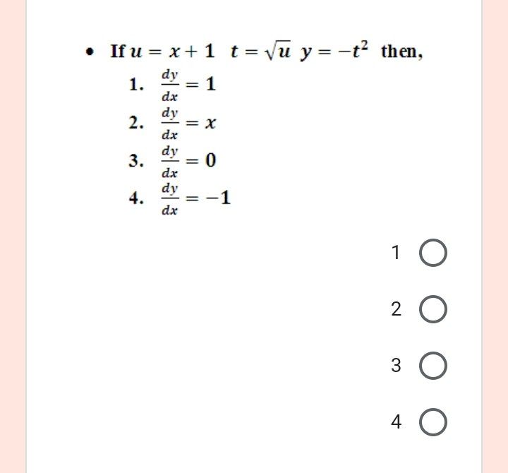 Answered If U X 1 T Vu Y T Then Dy 1 Bartleby