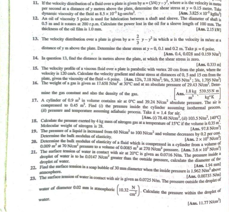 Answered 11 F The Velocity Distribution Of A Bartleby