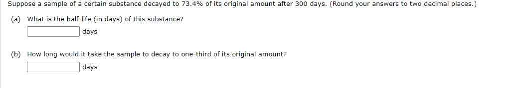 Answered: Suppose A Sample Of A Certain Substance… 