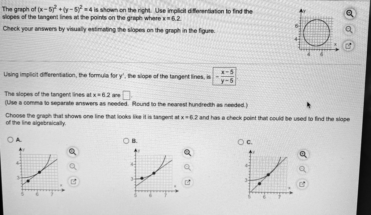 Answered The Graph Of X 5 Y 5 4 Is Shown Bartleby