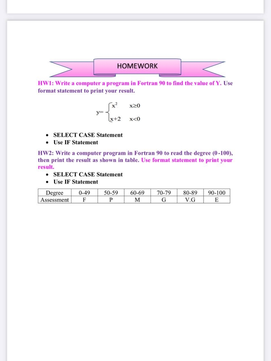 Answered Homework Hw1 Write A Computer A Bartleby