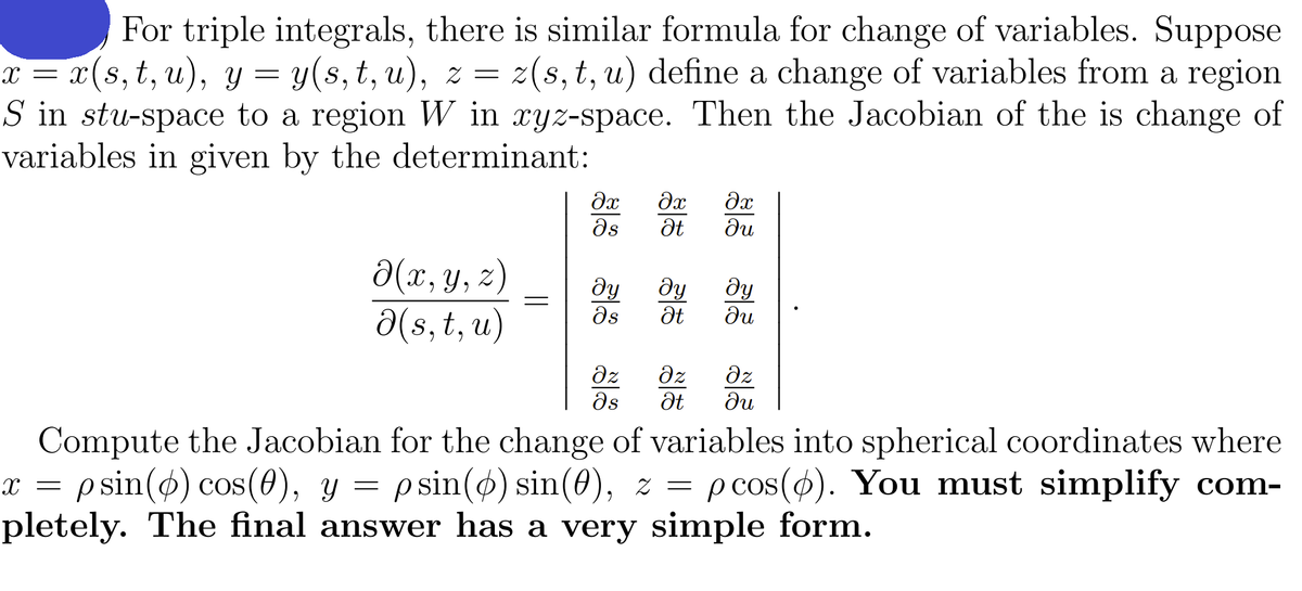 Answered For Triple Integrals There Is Similar Bartleby