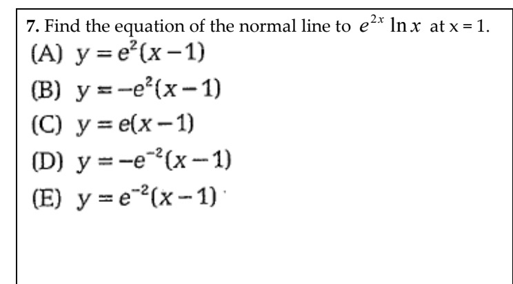 Answered 2x 7 Find The Equation Of The Normal Bartleby