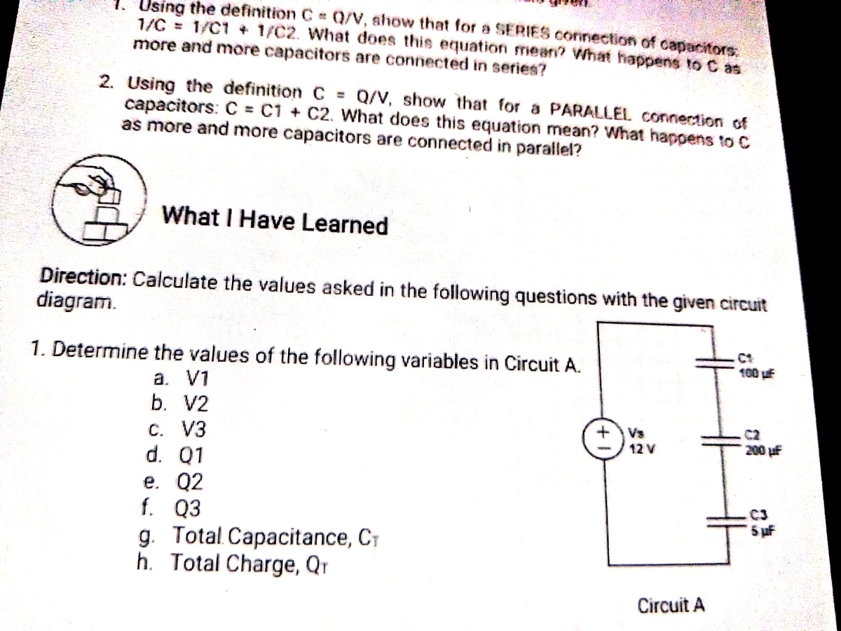 Answered Ina The Definition C Q V Ahow That For Bartleby