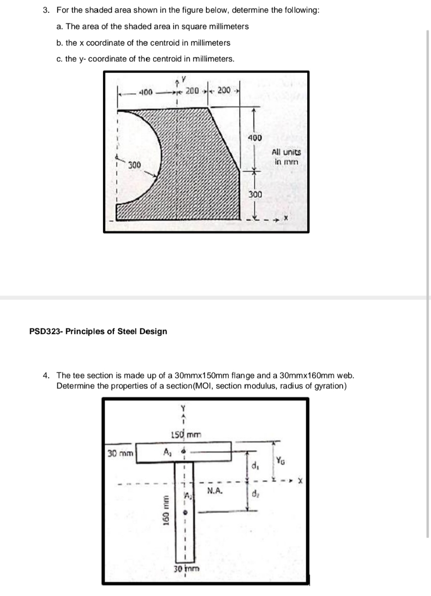 Answered 3 For The Shaded Area Shown In The Bartleby