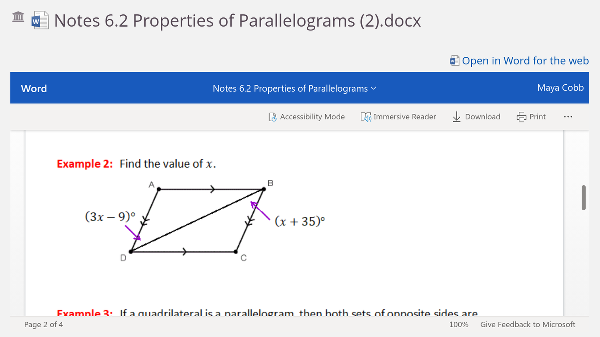 Answered: Word Notes 6.2 Properties Of… | Bartleby