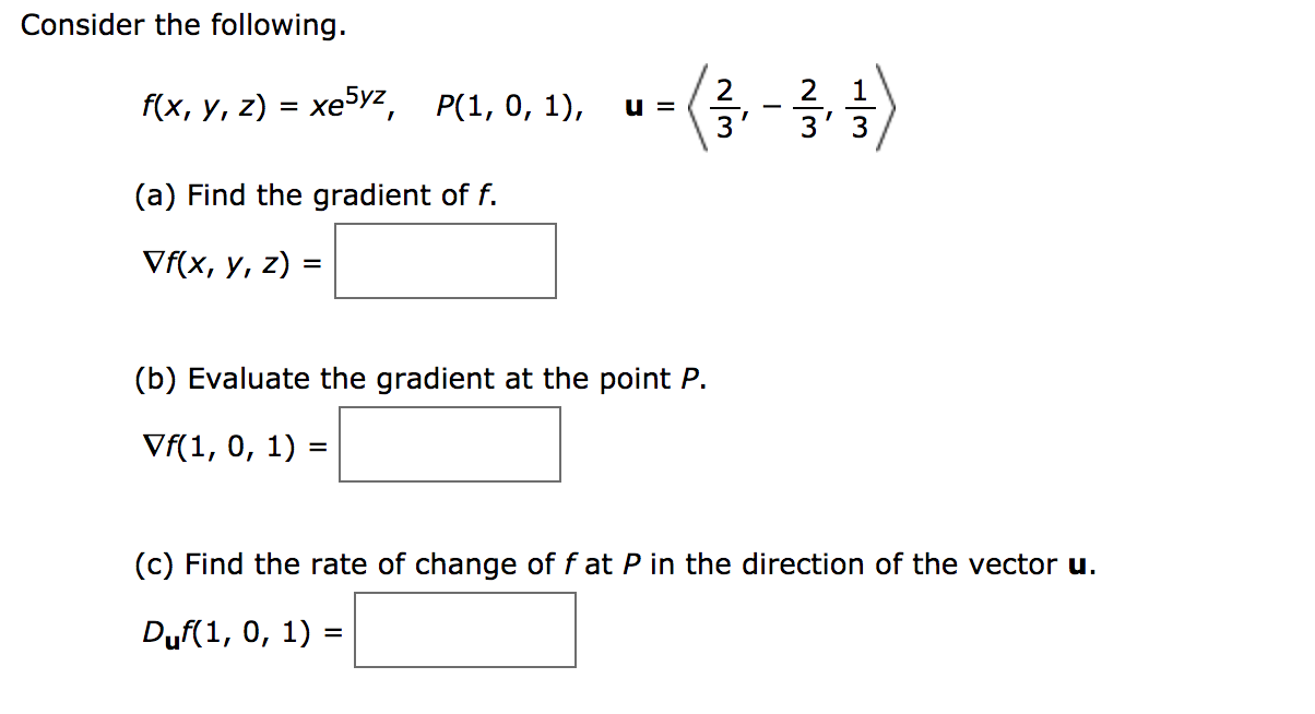 Answered Consider The Following 2 1 F X U Z Bartleby