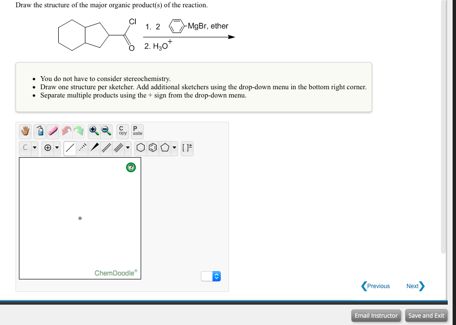 Answered Draw The Structure Of The Major Organic Bartleby