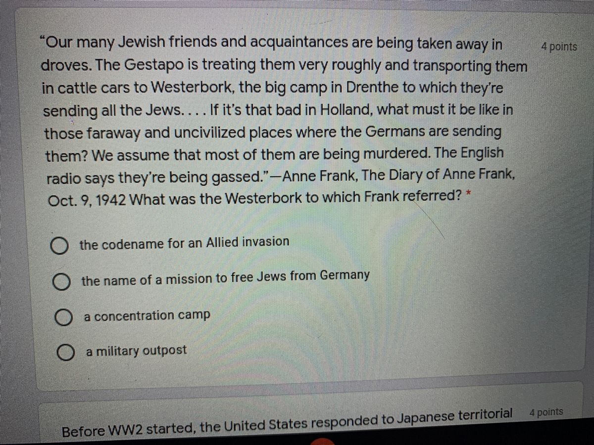 Essay On Westerbork