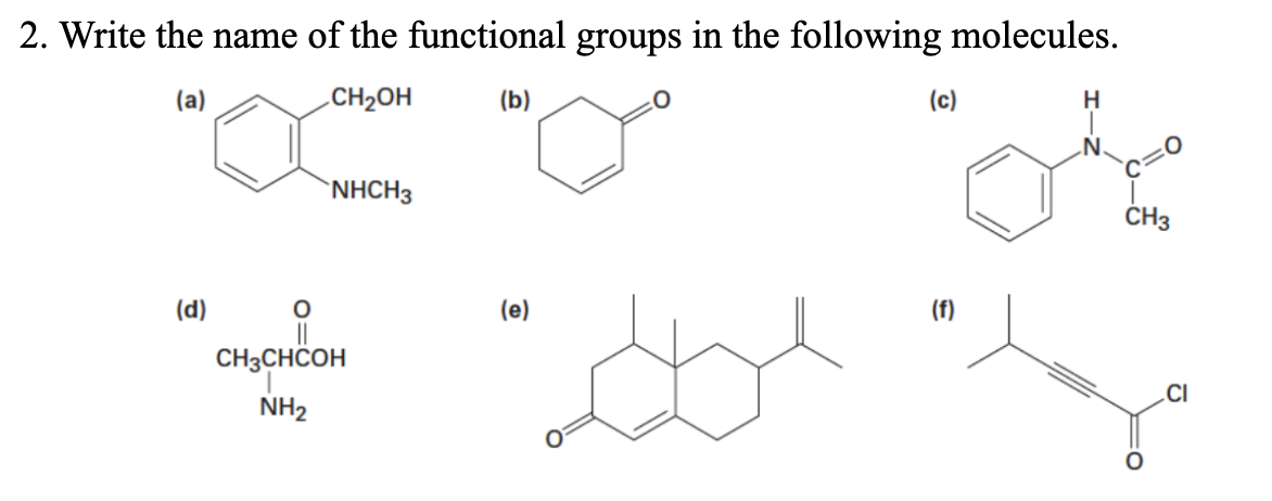 Answered 2 Write The Name Of The Functional Bartleby