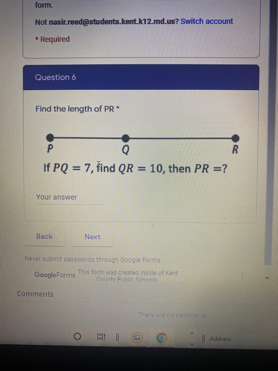 Answered Find The Length Of Pr Q R If Pq 7 Bartleby