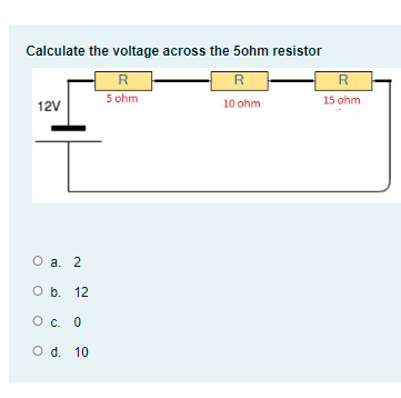 Answered Calculate The Voltage Across The 5ohm Bartleby