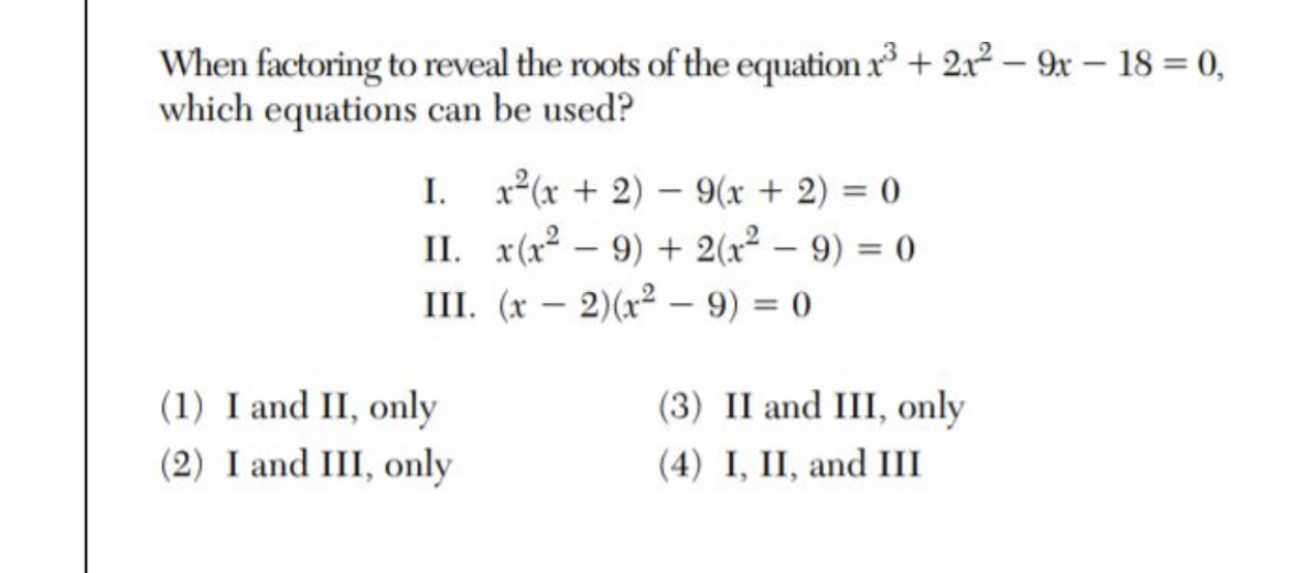 Answered: When factoring to reveal the roots of… | bartleby