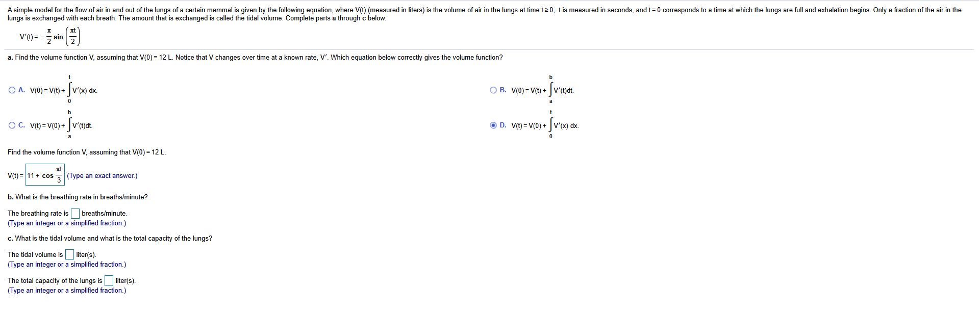 Answered A Simple Model For The Flow Of Air In Bartleby