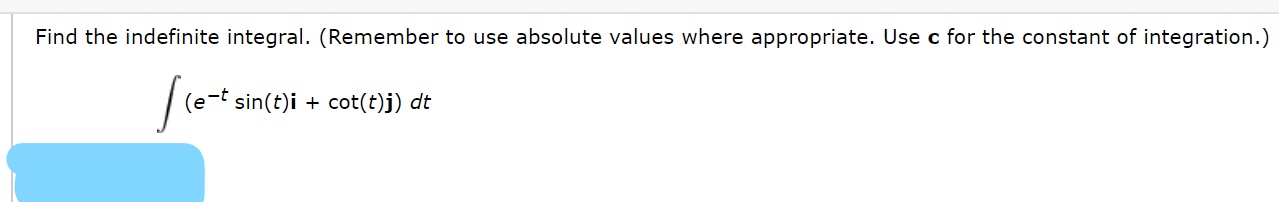 Answered Find The Indefinite Integral Remember Bartleby