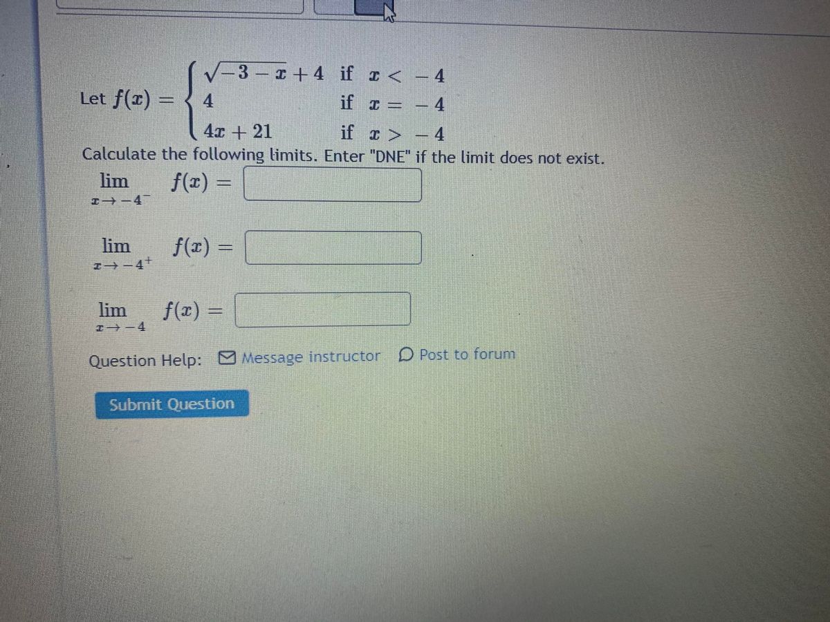 Answered V 3 4 If Z 4 Let F X 4 If I Bartleby