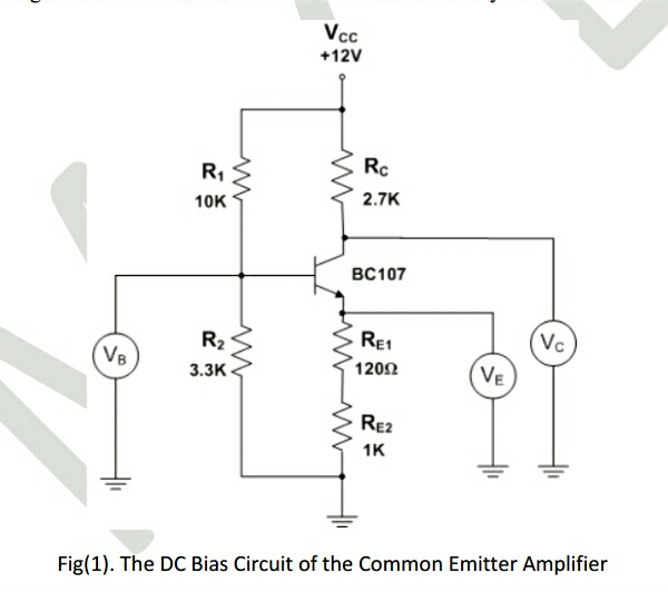 Answered: Parameter VB VE Vc | bartleby