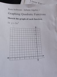 algebra 1 assignment sketch the graph of each line
