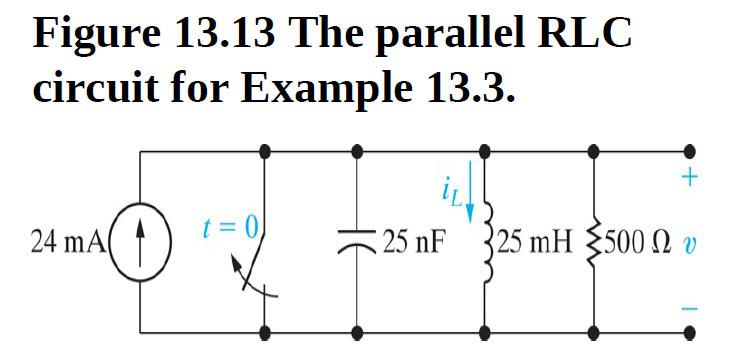 Answered: Figure 13.13 The parallel RLC circuit… | bartleby