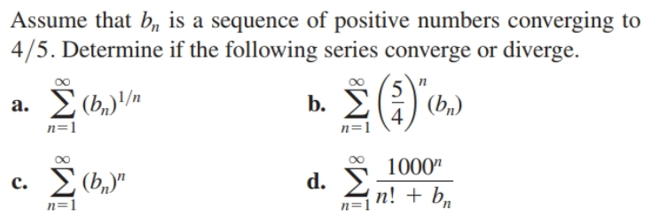 Answered: Assume That B, Is A Sequence Of… | Bartleby