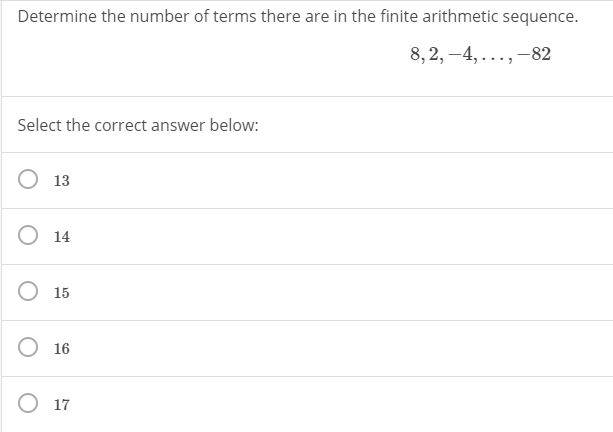 Answered: Write a recursive formula for an… | bartleby