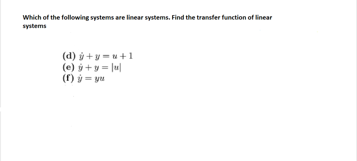 Answered Which Of The Following Systems Are Bartleby