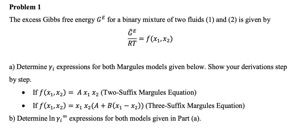 Answered A Determine Y Expressions For Both… Bartleby