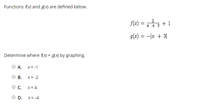 Answered Functions Fx And Gx Are Defined Bartleby