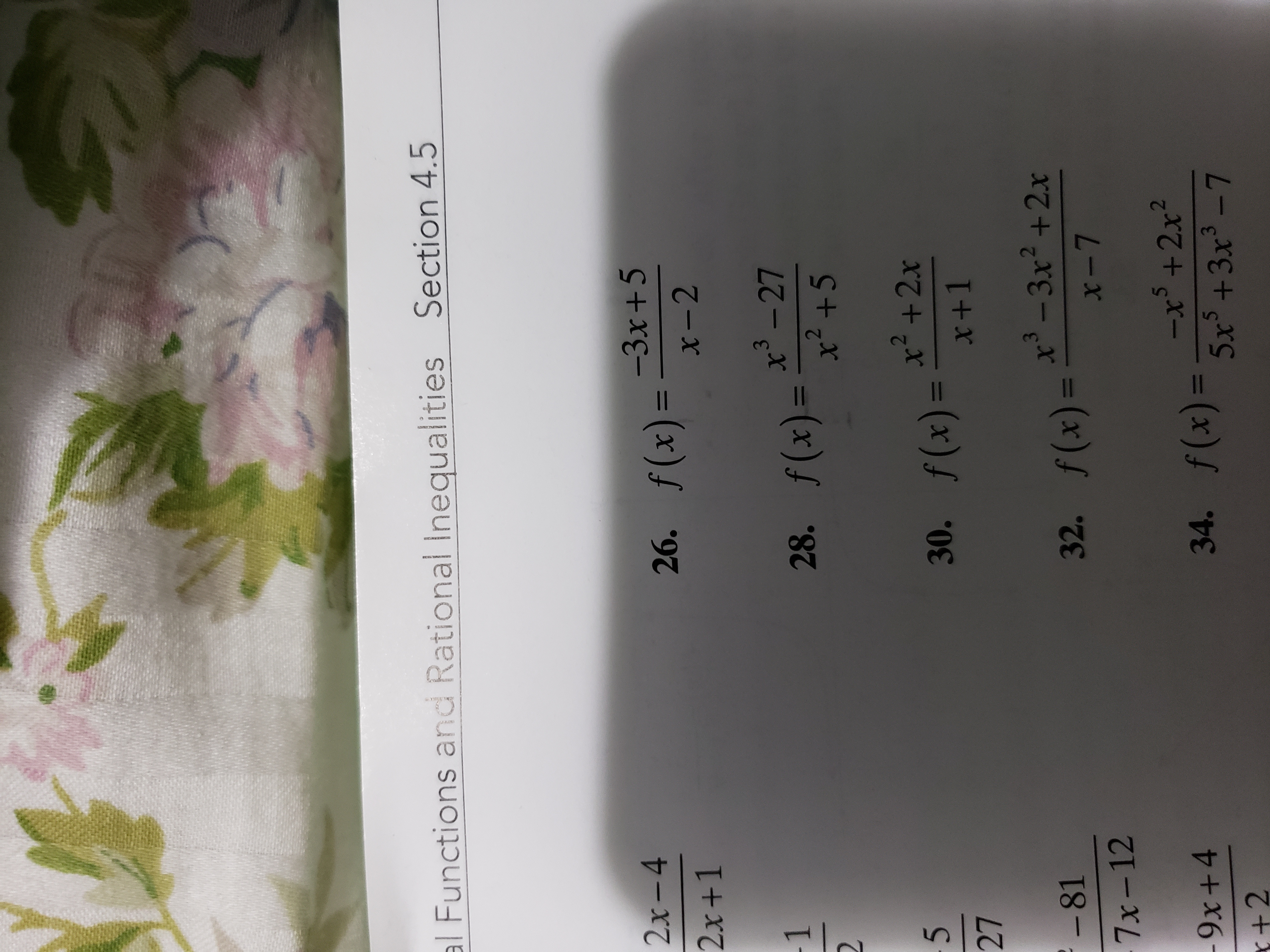 Answered Exercis Find Equations For The Vertical Bartleby