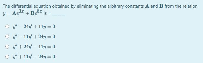 Answered The Differential Equation Obtained By Bartleby