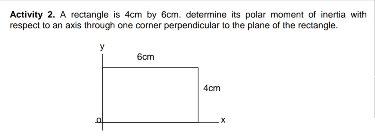 Answered: Activity 2. A Rectangle Is 4cm By 6cm.… 