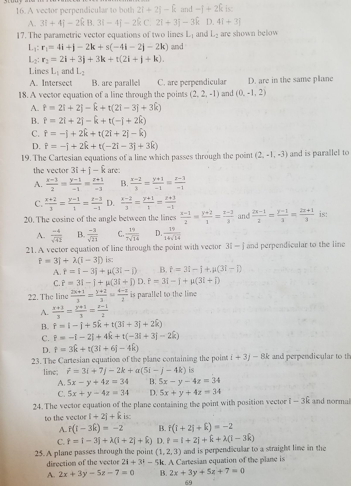 Answered 22 The Line 3 Is Parallel To The Line Bartleby