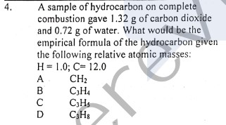 Answered A Sample Of Hydrocarbon On Complete Bartleby