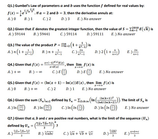 Answered Q5 Given That F X In X 1 Bartleby