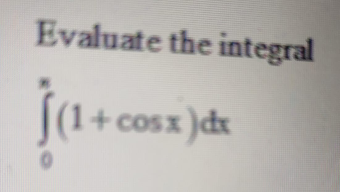 Answered Evaluate The Integral Cosx X Dx Bartleby