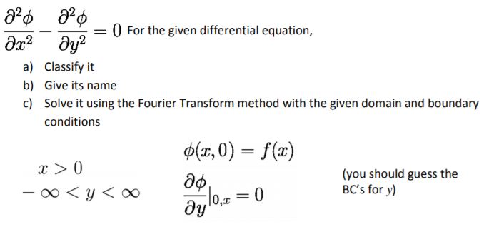 Answered: 0 For the given differential equation,… | bartleby